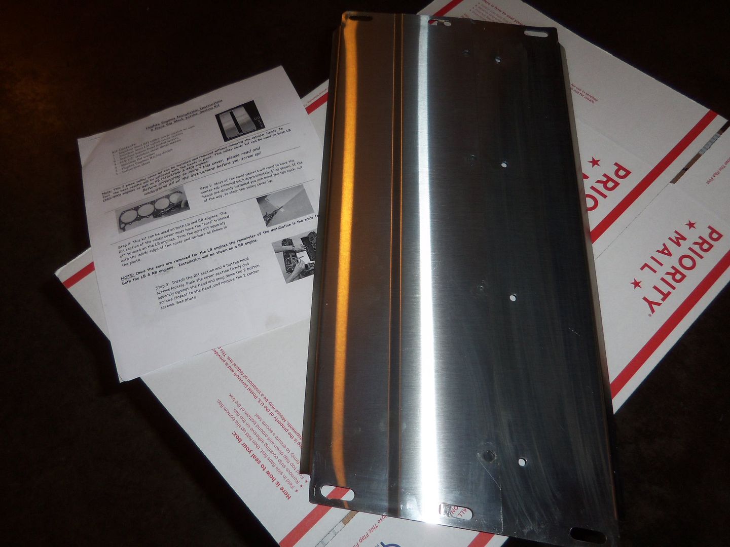 [SOLD] Hughes B/RB 2piece valley pan For A Bodies Only Mopar Forum